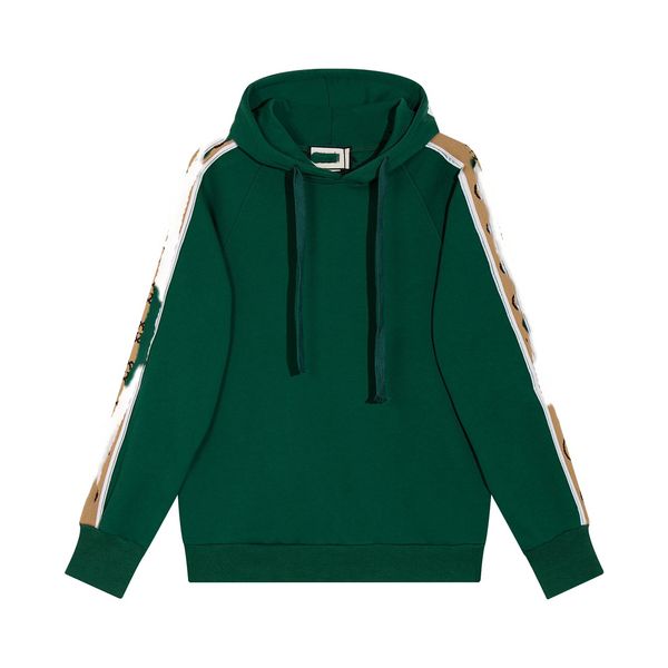 Tasarımcı Erkekler Sweatshirt Kadın Hoodie Moda Mektubu Baskı Pullover Sonbahar/Kış Hoodie Sıradan Üst Moda Kat İki Spor Takım