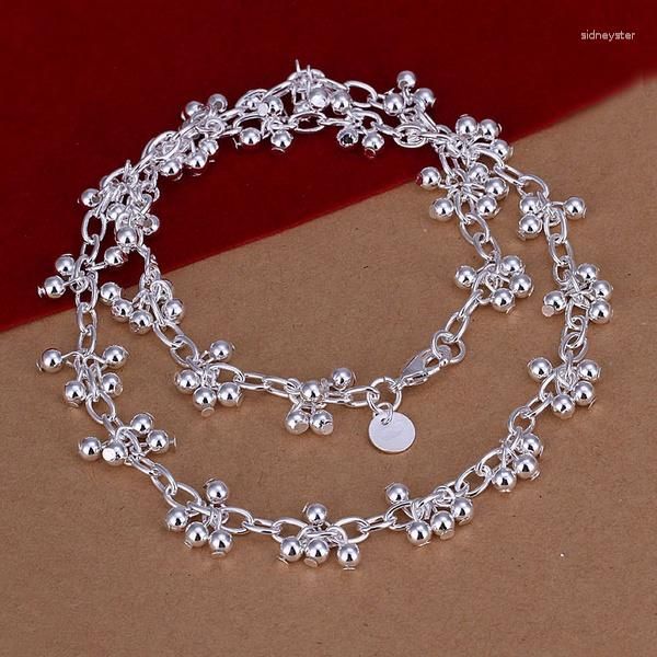 Ketten versilbert Perlenkette Kette hochwertige Retro europäischen Stil Trauben Mode Frauen Schmuck