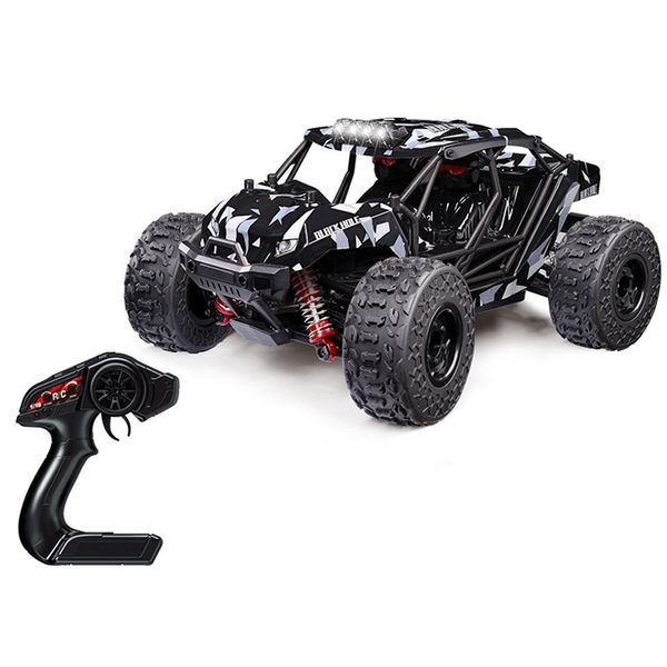 RC Rock Crawler Off-road Truck 1:18 RC Car LED 4WD Remote Control Toys For Boys Machine On Radio Control 4x4 Drive Boys Gifts 2365