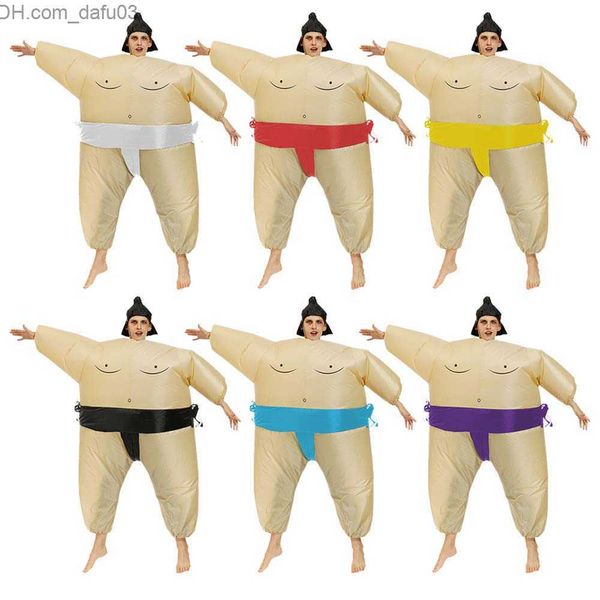 Themenkostüm Halloween Sumo-Ringer kommt zum Tisch-Set Blasform-Set Ballettschauspieler Rollenspiel Partykleid für Männer und Frauen 150–195 cm Z230805