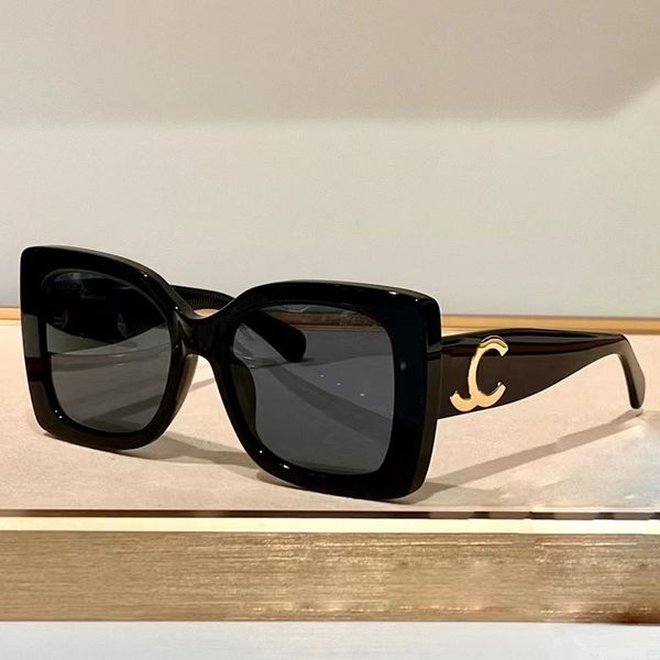 Designer Man Women Rectangle Sunglasses Unissex Designer Goggle Beach Sun Glasses Retro Frame Design UV400 com caixa muito boa