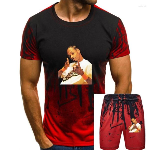 Agasalhos masculinos Snoop Dog Shoot Camiseta feminina tamanho EUA Em1 legal camiseta casual