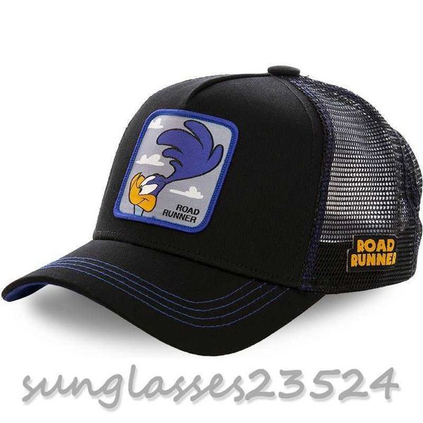 İkinci Toplu Anime Karikatür Kamyoner Şapka Yüksek Kaliteli Yama Çizme Tasarım Beyzbol Kapağı 58 Stiller Cap Gorras Casquette Dropshipping