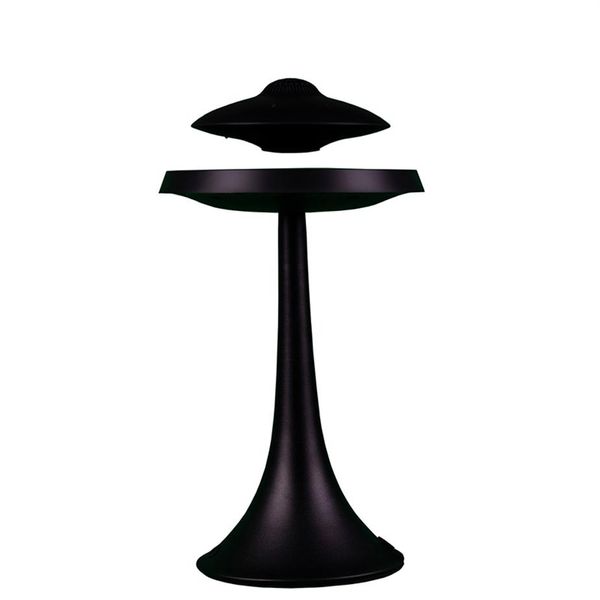 Magnético levitado estilo UFO sete cores luz inteligente alto-falante Bluetooth baixo ruído à prova d'água super longa espera sem fio Chargin275g