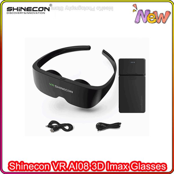 3D-Brille Shinecon VR AI08 Imax Wired Display Version SC AI08 4K Headset Riesenbildschirm Stereo Kino Virtual Reality Vr 230804