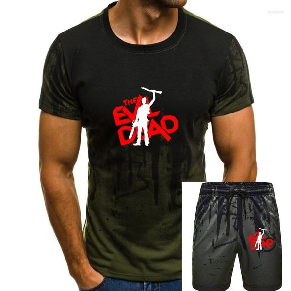 Tute da uomo Evil Dead Classic Retro Horror Movie T Shirt Cool Casual Tee per uomo donna