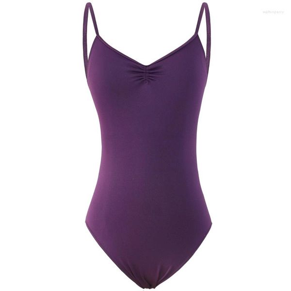 Stage Wear Ballet Body per adulti per la danza Sexy Bailarina Ginnastica Dancewear Donna