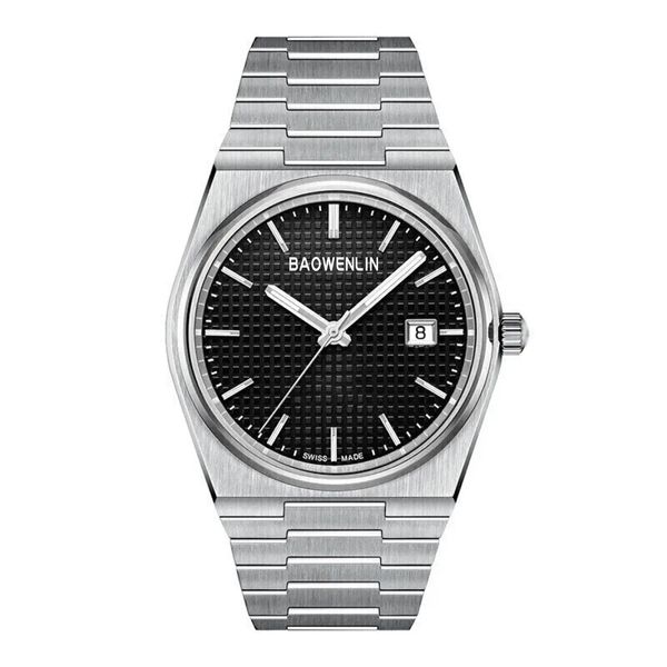 relógios de grife de alta qualidade movimento de quartzo esporte Montre de Luxe homens mulheres t137 prx relógio de pulso relógio masculino preto moda montre 40mm aço inoxidável calendário automático