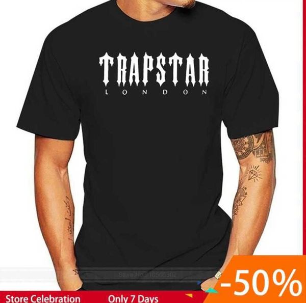 Ограниченная Trapstar Лондонская мужская футболка для одежды S-5XL Мужчина Женщина модная футболка для мужчин хлопковое бренд Teeshirt 2204083