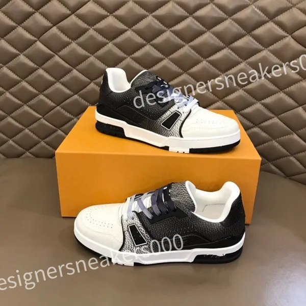 2023 neue Mode Männer Casual Schuhe Dicke Böden Laufende Turnschuhe Beliebte Elastische Band Low Tops Leder Designer Outdoor Run Casual athletische Schuhe rd0631