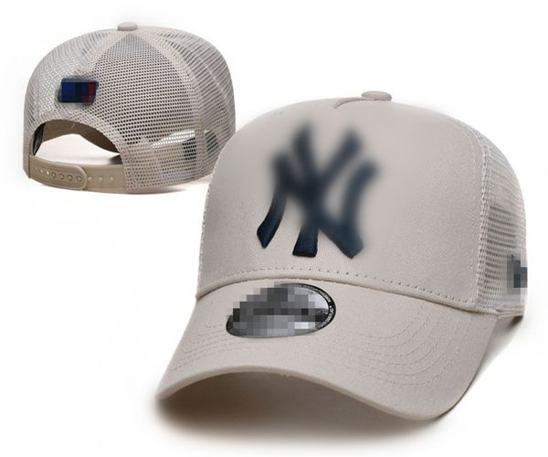 Moda design carta nova york homens chapéus boné de beisebol bola bonés para homem mulher ajustável balde chapéu gorros cúpula qualidade superior boné N-8