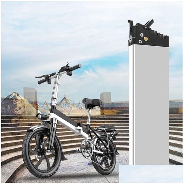 Batterien 26 faltbare E-Bike-Lithium-Batterie 48 Volt Ersatz 36 V 10,4 Ah 13 Ah 14 Ah 16 Ah 17,5 Ah Elektrofahrrad Li Ion Eu Uk Drop D Dh1Bl