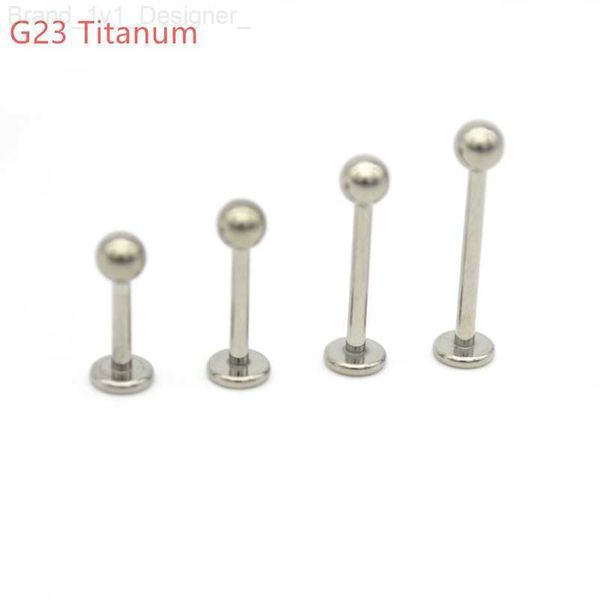 G23 Titanium Lippenstift Labrets Ringe Ohrstollen Tragus Body Piercing Schmuck Monroe Helix Ohrringe Großhandel 16G L230806