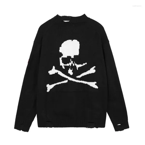 Männer Hoodies 22SS Klassische Schädel Loch Cavempt Pullover Männer Frauen EU Größe Baumwolle Pullover Streetwear Herbst Winter Genshin Impact