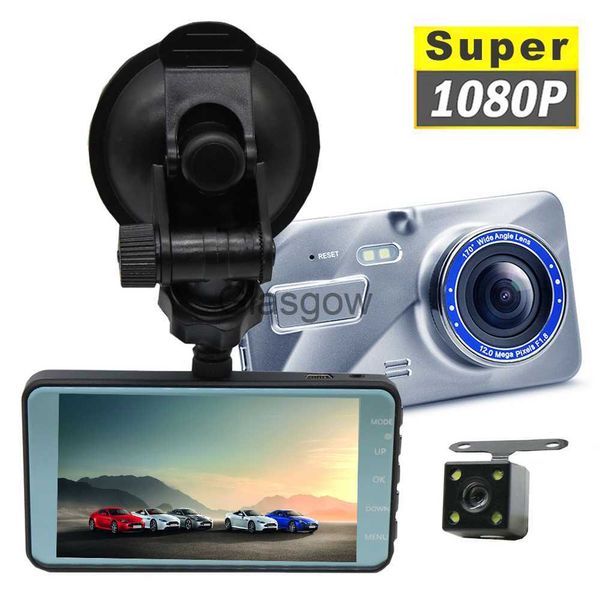 Araba DVRS Tam 1080p J16 Dash Cam CAR DVR Dash Kamera DVR Arka Görünüm Kamera Video Kaydedici Döngüsü Gece Görme Gsensor Geniş Açılı Dashcam X0804 X0804