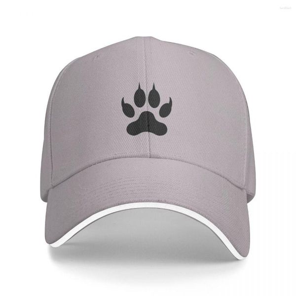 Boinas Bear Claw Cap Moda Casual Bonés de Beisebol Chapéu Ajustável Hip Hop Verão Chapéus Unissex Policromático Personalizável