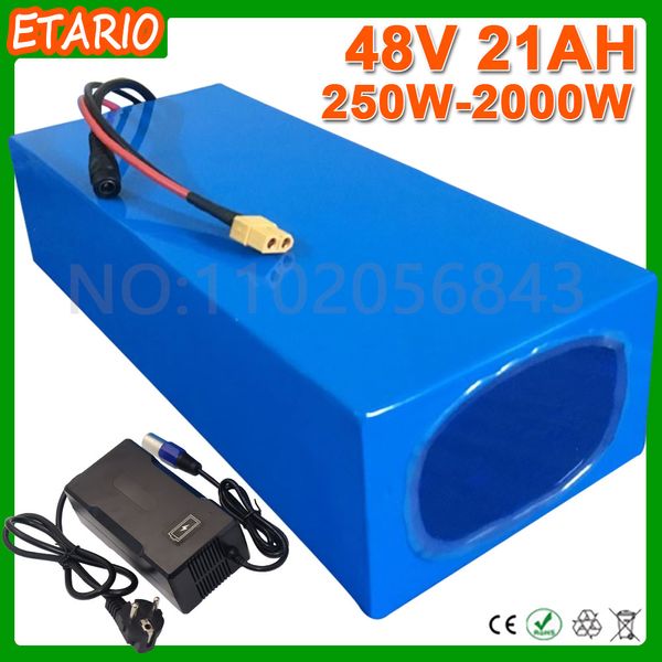 48V 10Ah 12Ah 15Ah 18Ah Ebike Batterie Pack 13S 48V 20Ah 25Ah 30Ah Elektrische Fahrrad Escooter 18650 batterie 500W 1000W 1500W 2000W.