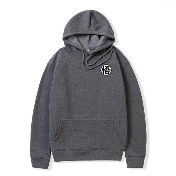 Erkek Hoodies 2023 İlkbahar ve Sonbahar Kapüşonlu Kazak Wu Baskı Erkekler Düz Renk Kumaş Temel Sweatshirt Yüksek Kalite Jogging Büyük boyutlu