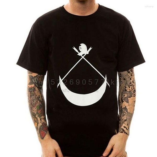 T-shirt da uomo Black Scale The Definition T-shirt grafica con stampa di alta qualità T-shirt girocollo in cotone da esterno