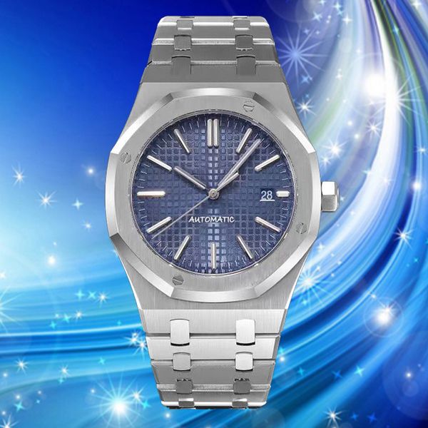 Wasserdichte Luxusuhr, automatische Herrenuhr, Designeruhr, Armband aus 316L-Edelstahl mit Saphirglas, in mehreren Farben erhältlich. Mechanische Armbanduhren