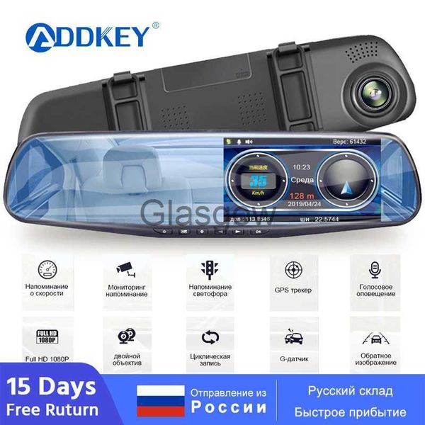 Auto-DVRs ADDKEY Auto DVR Radarwarner FHD 1080P Antiradar Stative Pfeil Roboter Avtodoria Videorecorder Cam Dash Speedcam Kamera x0804 x0804 x0806