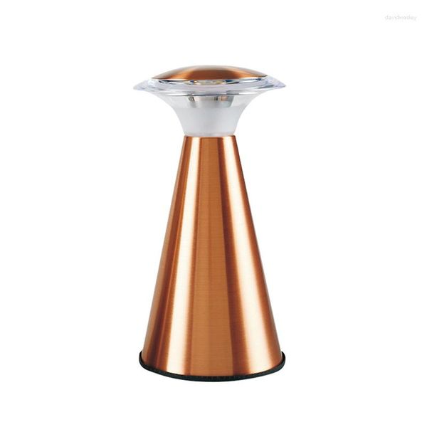 Tischlampen Touch-Schalter Batterielampe Bar KTV Moderne USB aufladbare tragbare LED-Nachtlicht Dimmbare Schlafzimmer Nachttisch Schreibtisch