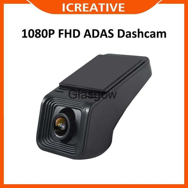 DVRs de carro X5 Full HD 1080P Câmera DVR de carro Lente grande angular de 170 graus ADAS Dashcam Gravador de vídeo automático Gsensor Dashcamera para rádio Android x0804 x0804