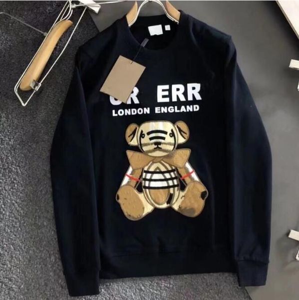 Versione corretta Felpe con cappuccio da uomo felpe con cappuccio pullover maglione a maniche lunghe da uomo donna top abbigliamento con ricami