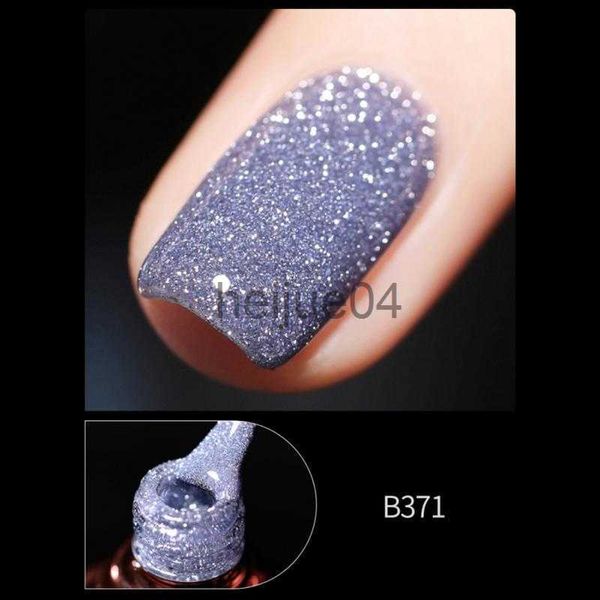 Verniz para unhas 16ml Glitter reflexivo Verniz para unhas Sparkling Auroras Modelo de unhas Verniz para unhas em gel Semi Permanente Soak Off UV Gel Base Top x0806