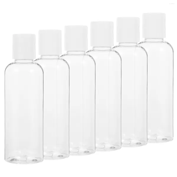 Bottiglie di stoccaggio Dimensioni da viaggio Contenitori per articoli da toeletta Articoli da toeletta Ricaricabili Shampoo Lozione Plastica piccola