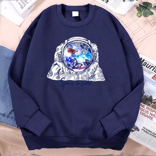 Erkek Hoodies Kelebek Sweatshirt Sci-Fi Boyama Baskı Kostümleri Erkekler Trailtsits Hip Hop Street Büyük Boy Erkek Takip