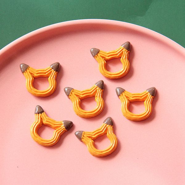 Simulação de jogo de comida a granel japonês pequeno porquinho acessórios de frutas jogo de comida de resina faça você mesmo material da caixa do telefone móvel