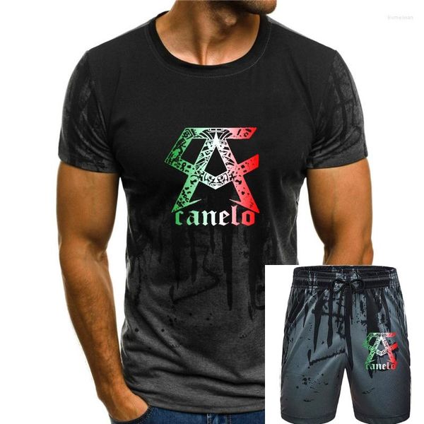 Agasalhos masculinos Saul Alvarez Team Canelo Sportstyle Leisure Fashion T-shirt para homens