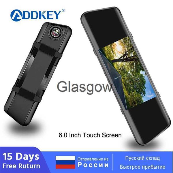 Araba DVRS AddKey Araba DVR 60 inç dokunmatik ekran kaydedici Otomatik Kayıt Şirketi Akışı Ayna Desteği Arka Görünüm Kamera Gece Vizyon Dash Cam X0804 X0804