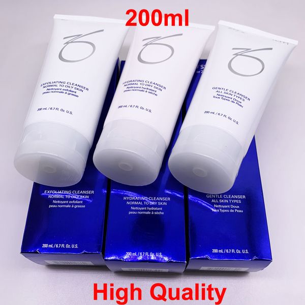 Saúde da pele Limpador suave Hidratante Esfoliante Loção de limpeza 200 ml Cuidados para lavar o rosto Limpar 6,7 Fl Alta qualidade