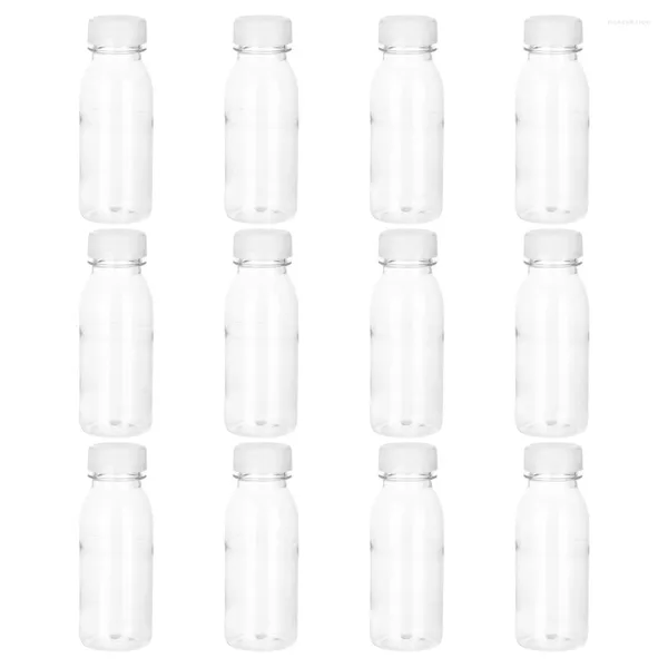 Kaseler 12 PCS Mini Taşınabilir Buzdolabı İçecek Şişe İçecek Şişeleri Plastik Suyu PET SEYAHAT