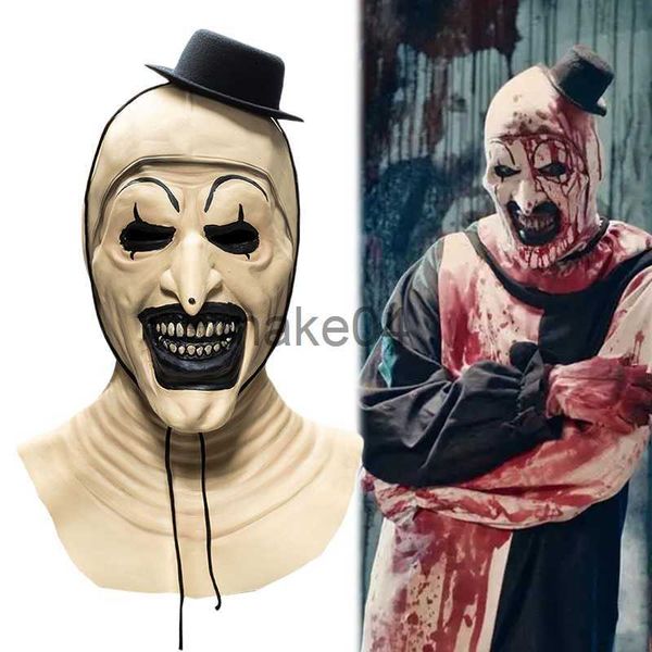 Партийные маски искусство клоуна маска Terrifier 2 Cosplay Costume Terror Clown Masks