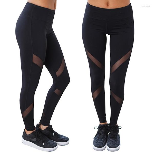 Frauen Hosen Sommer Elastische Bleistift Mesh Patchwork Casual Splice Damen Hosen Frauen Hohe Taille Dünne Leggings Straße Flache