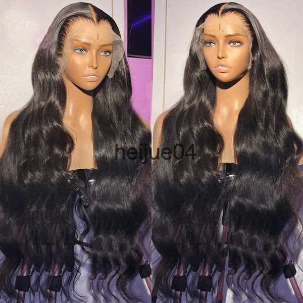 Perucas Capless Cabelo Humano Cabelo Humano Lace Frontal Peruca Body Wave HD Lace Wig 13x6 13x4 Lace Front Perucas de Cabelo Humano Para Mulheres Cru Ondulado Indiano Sem Glueless Wig x0802