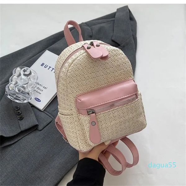 Kadınlar sırt çantası stili PU deri moda gündelik çantalar küçük kız okul çantası iş dizüstü bilgisayar sırt çantası şarj çip çırpma