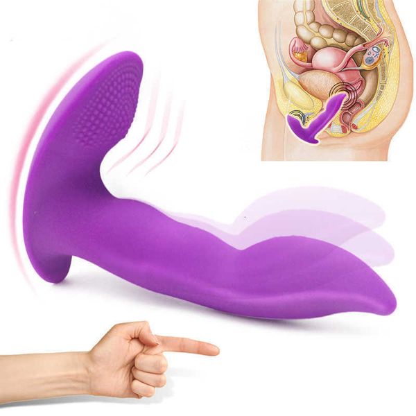 Массажер G Spot Dildo Vibrator Носимый вибрационные трусики стимулятор клитор невидимый массаж для женщин