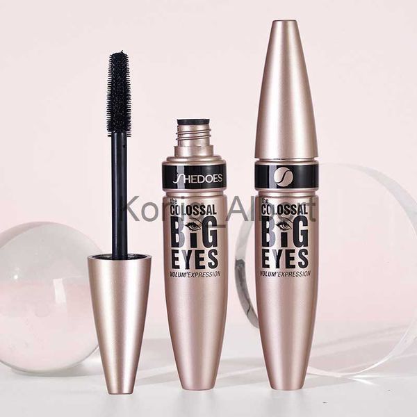 Mascara Riccioli sottili e spessi Impermeabile a prova di sudore No Blooming Blow-through Bottle Mascara x0807