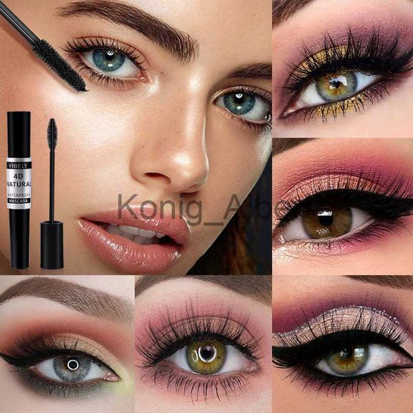 Mascara vibly bielash ciglia mascara 4d in fibra impermeabile allunga ciglia arricchi di ciglia per il trucco liscio mascara dropshipping nere prodotti x0807