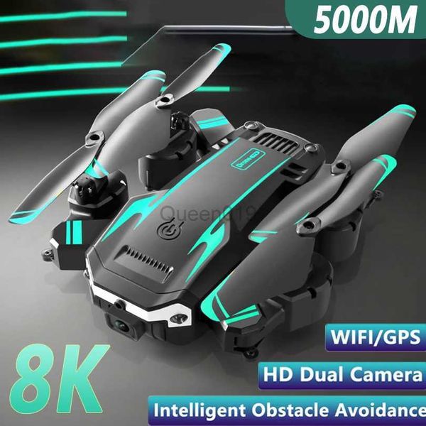 G6 Rc Drone Giocattolo 8k 5g Gps Professionale Hd Fotografia aerea Evitamento degli ostacoli Elicottero a quattro rotori Rc Distanza 5000m Uav Giocattoli HKD230807