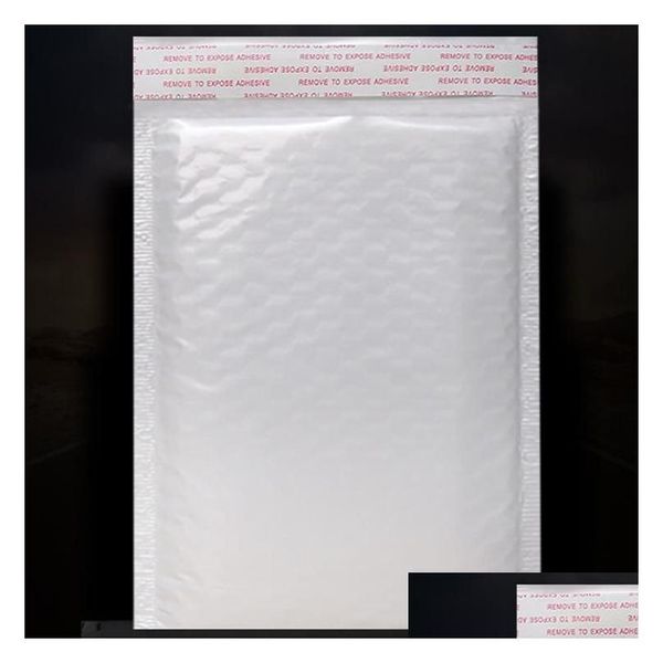 Упаковочные сумки Оптовая жемчужная пленка Bubble Bag Bag White Shockperbaging Packaging подходит для аксессуаров для мобильных телефонов Drop Dh2s8