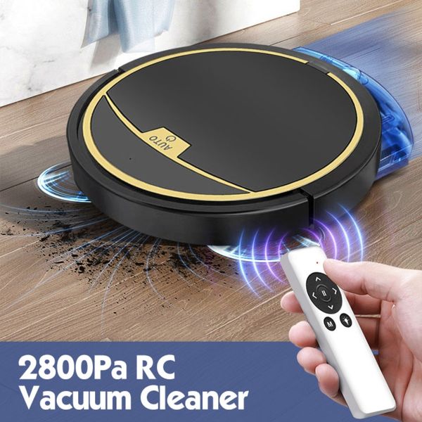 Aspirapolvere robot aspirapolvere per uso domestico 2800Pa telecomandato con serbatoio dell'acqua antigoccia Mop Wet And Dry Sweep RS300 RC 230804