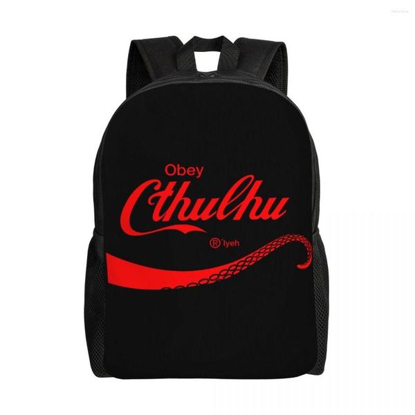 Mochila Moda Marca Call Of Cthulhu Travel Men Women School Computer Bookbag Lovecraft College Student Daypack Bags