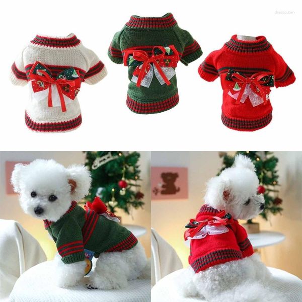 Hundebekleidung Weihnachten Katzenpullover Kleine Mittelgroße Hunde Warme Kleidung Pografie Requisiten Party Kostüm Pullover Outfit Haustierzubehör B03E