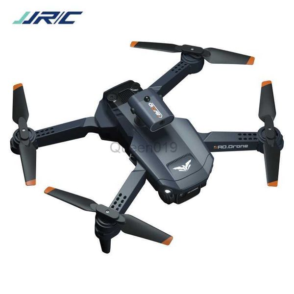 JJRC H106 aeronave de controle remoto para evitar obstáculos de três lados altura fixa 4K câmera dupla dobrável drone aéreo HKD230807