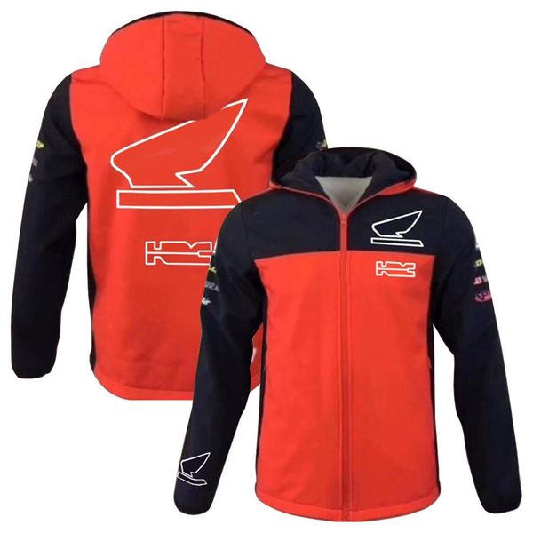 Nuovo maglione sportivo da motociclista cappotto da uomo caldo impermeabile giacca da corsa con colletto alla coreana attrezzatura da equitazione all'aperto2593